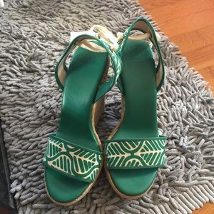 DVF wedge sandals!
